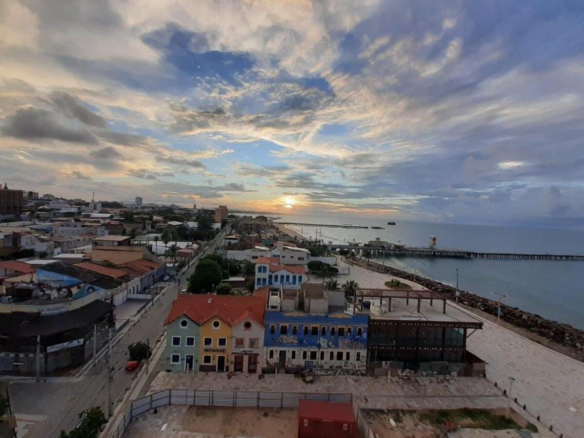 507 Lindo Flat Mobiliado Na Praia De Iracema Fortaleza  Luaran gambar