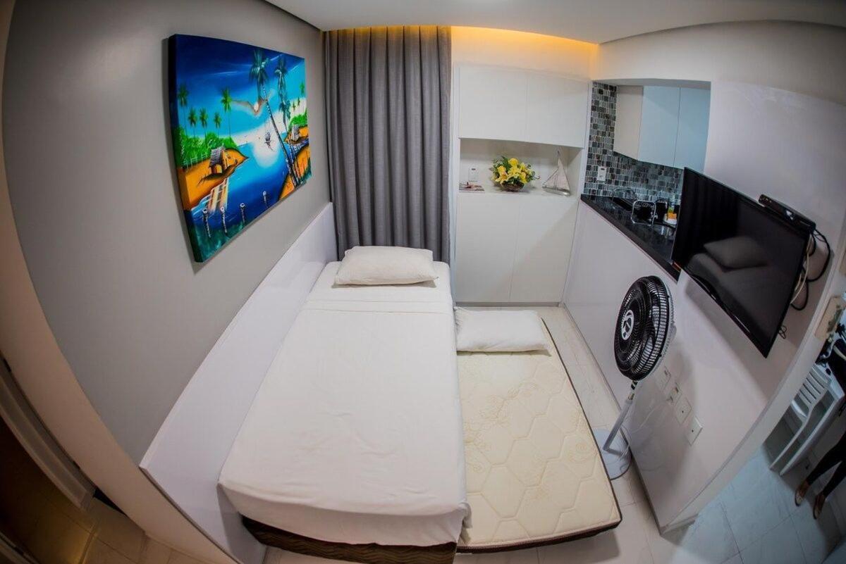 507 Lindo Flat Mobiliado Na Praia De Iracema Fortaleza  Luaran gambar